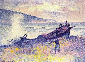  Henri Edmond Cross The Wreck - Canvas Art Print
