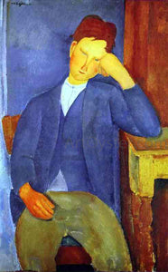  Amedeo Modigliani The Young Apprentice - Canvas Art Print