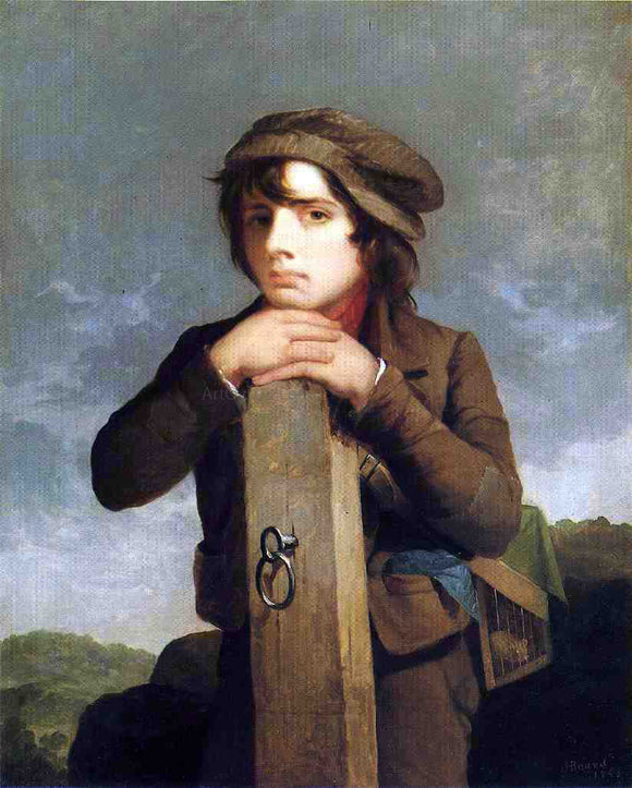  James Henry Beard The Young Itinerant - Canvas Art Print