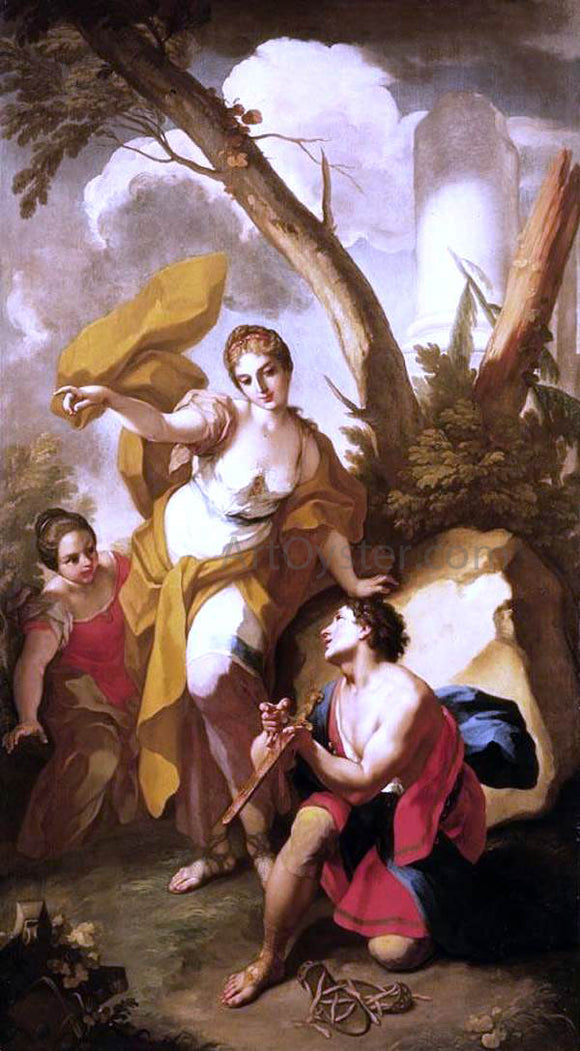  Antonio Balestra Theseus Discovering his Father's Sword - Canvas Art Print