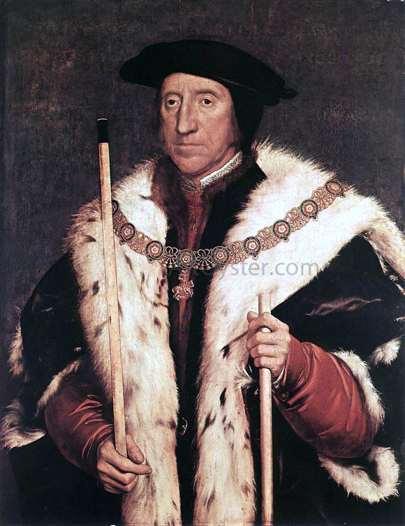  The Younger Hans Holbein Thomas Howard, Prince of Norfolk - Canvas Art Print