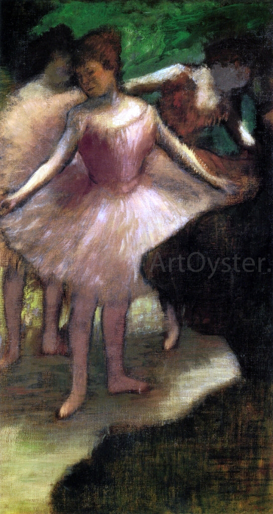 Edgar Degas Three Dancers in Pink - Canvas Art Print