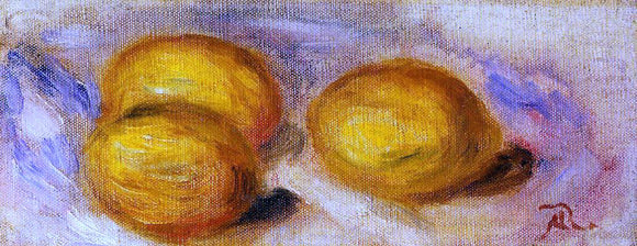  Pierre Auguste Renoir Three Lemons - Canvas Art Print
