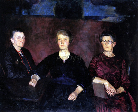  Charles Webster Hawthorne Three Women of Provincetown - Canvas Art Print