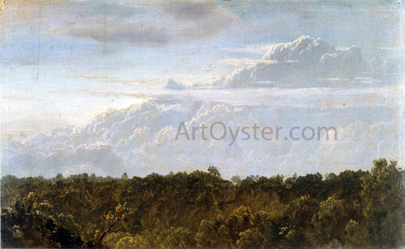  Frederic Edwin Church Thunder Clouds, Jamaica - Canvas Art Print