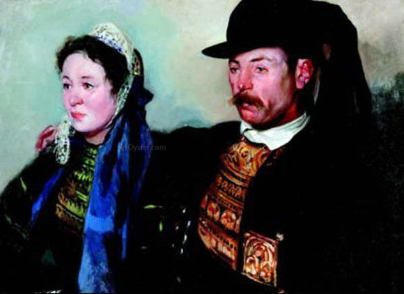  Julio Vila Prades Tipos Regionales - Canvas Art Print