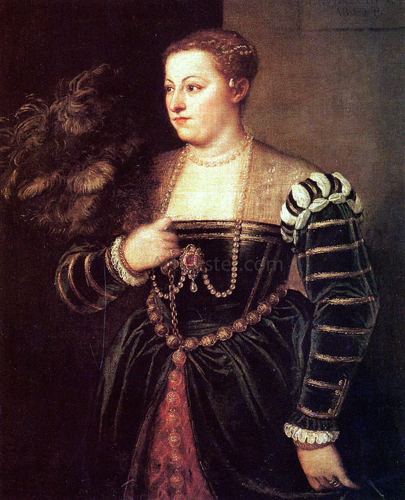  Titian Titian's daughter, Lavinia - Canvas Art Print