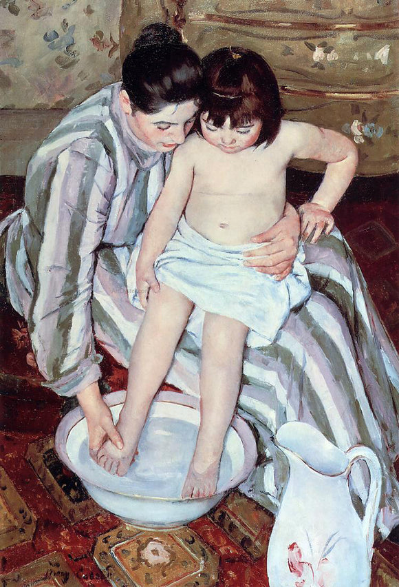  Mary Cassatt Title Unknown - Canvas Art Print
