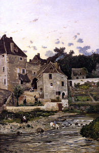  Henri Harpignies Title Unknown - Canvas Art Print