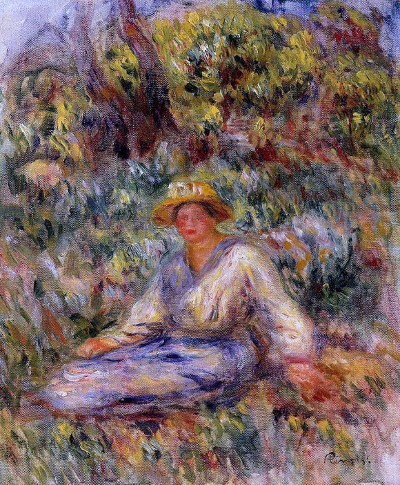  Pierre Auguste Renoir Title Unknown - Canvas Art Print