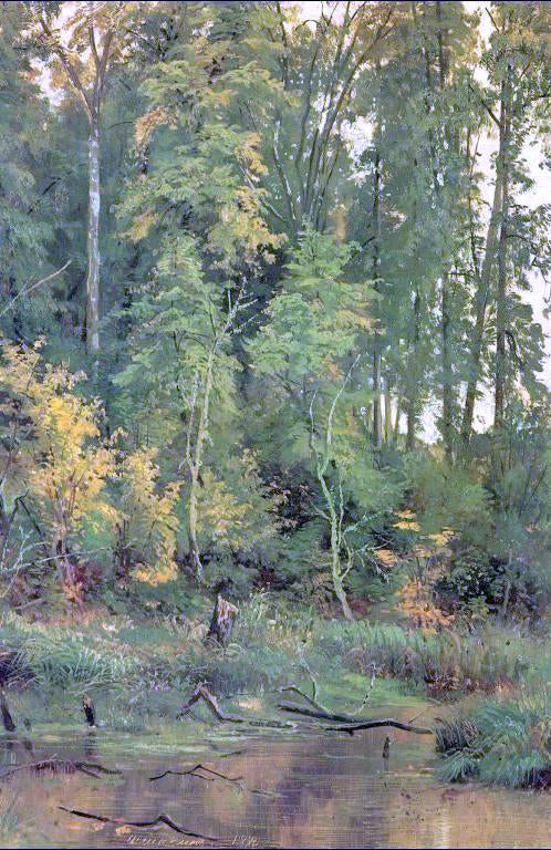  Ivan Ivanovich Shishkin To Approach Autumn - Canvas Art Print