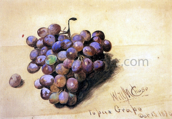  William Merritt Chase Topaz Grapes - Canvas Art Print