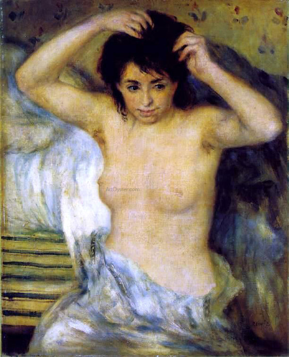  Pierre Auguste Renoir Torso (also known as Bust of a Woman) - Canvas Art Print
