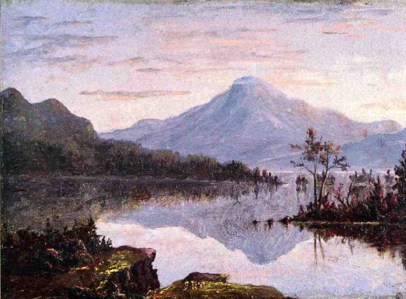  Sanford Robinson Gifford Toung Mountain, Lake George - Canvas Art Print
