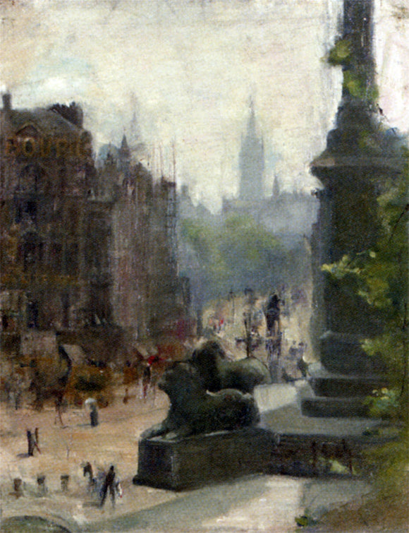  Albert Ludovici Trafalgar Square - Canvas Art Print