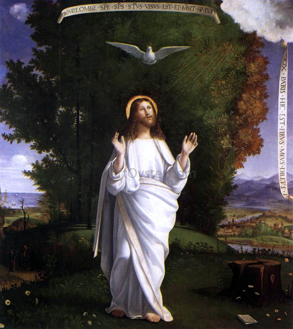  Andrea Previtali Transfiguration - Canvas Art Print