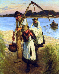  Henry Herbert La Thangue Traveling Harvesters - Canvas Art Print