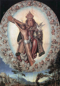  The Elder Lucas Cranach Trinity - Canvas Art Print