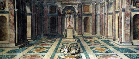  Tommaso Laureti Triumph of Christianity - Canvas Art Print