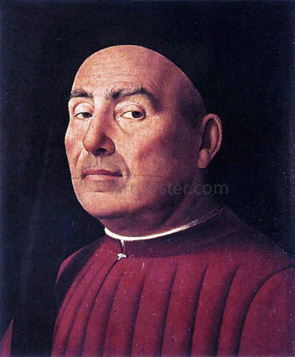  Antonello Da Messina Trivulzio Portrait - Canvas Art Print