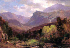  Samuel Lancaster Gerry Tuckermans Ravine and Mount Washington - Canvas Art Print