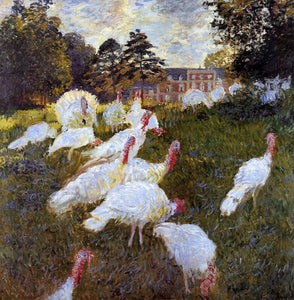  Claude Oscar Monet Turkeys - Canvas Art Print