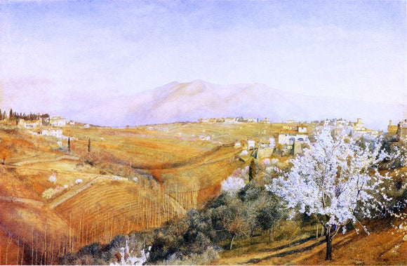  Henry Roderick Newman Tuscany - Canvas Art Print