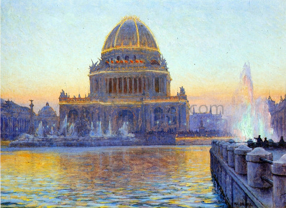  Walter Launt Palmer Twilight at the World's Columbian Exposition - Canvas Art Print