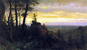  Thomas Worthington Whittredge Twilight in the Shawangunk Mountains - Canvas Art Print