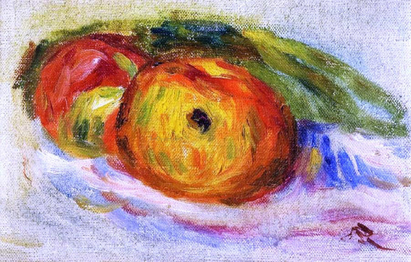  Pierre Auguste Renoir Two Apples - Canvas Art Print