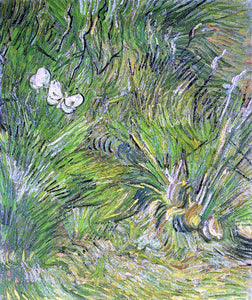  Vincent Van Gogh Two White Butterflies - Canvas Art Print