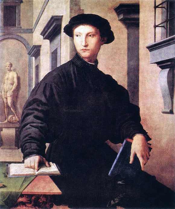  Agnolo Bronzino Ugolino Martelli - Canvas Art Print