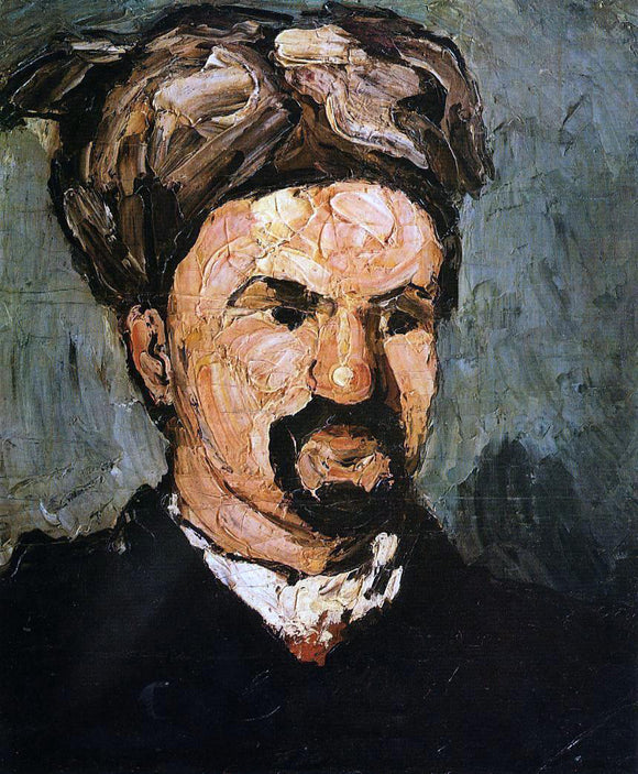  Paul Cezanne Uncle Dominique in a Turban - Canvas Art Print