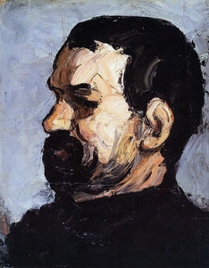  Paul Cezanne Uncle Dominique in Profile - Canvas Art Print