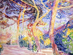  Henri Edmond Cross Under the Pines - Canvas Art Print