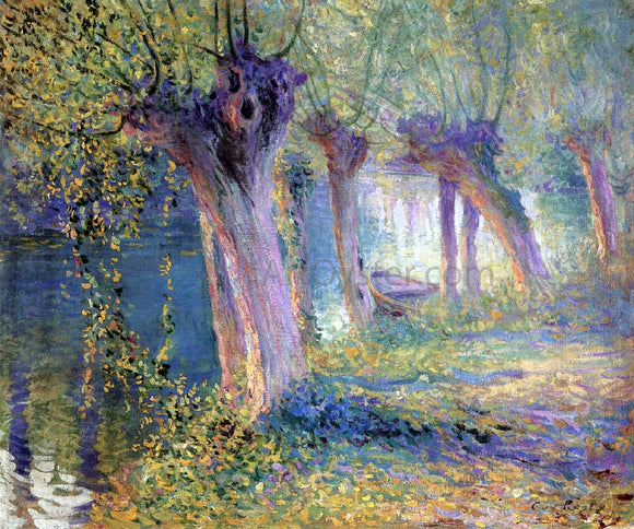  Guy Orlando Rose Untitled (also known as River Epte, Giverny) - Canvas Art Print