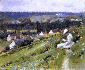  Theodore Robinson Val d'Arconville - Canvas Art Print