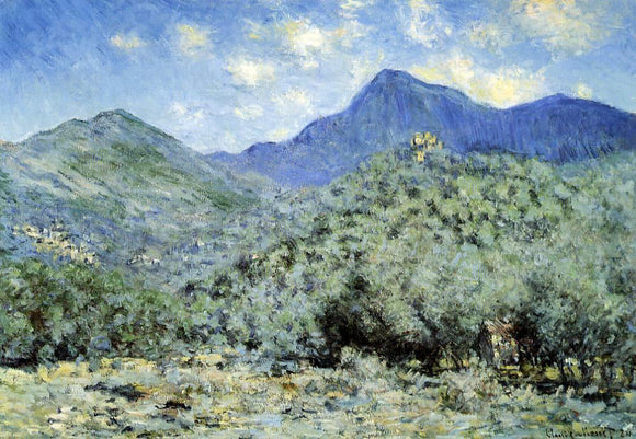  Claude Oscar Monet Valle Bouna near Bordighera - Canvas Art Print