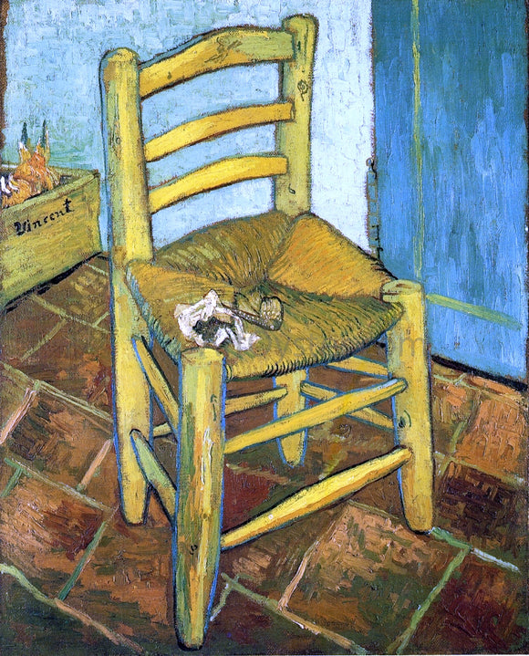  Vincent Van Gogh Van Gogh's Chair - Canvas Art Print
