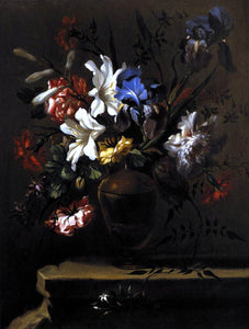  Bartolome Perez Vase of Flowers - Canvas Art Print