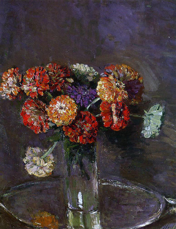  Paul Cesar Helleu Vase of Flowers - Canvas Art Print