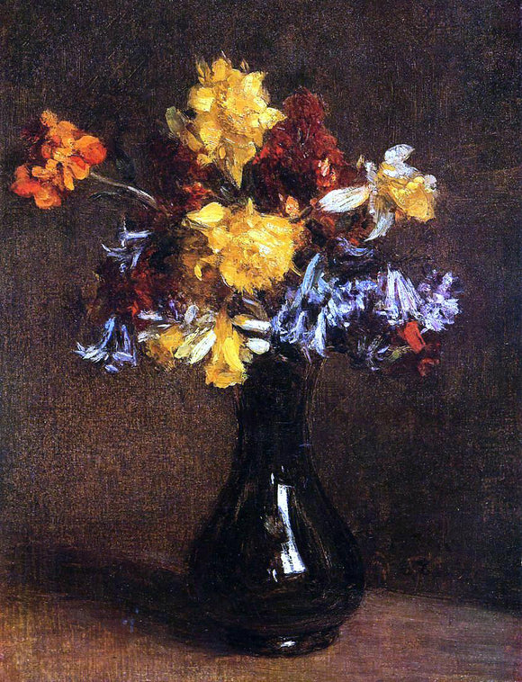  Henri Fantin-Latour Vase of Flowers - Canvas Art Print