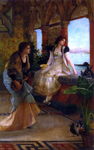  Vicente Palmaroli Y Gonzalez Venetian Beauties - Canvas Art Print