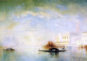  Gilbert Munger Venetian Scene - Canvas Art Print