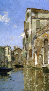  Willard Leroy Metcalf Venice - Canvas Art Print