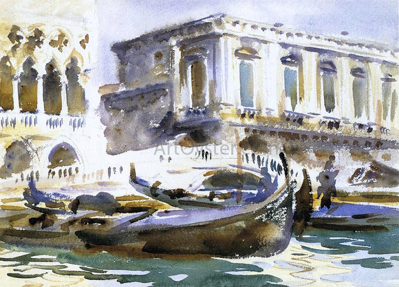  John Singer Sargent Venice: The Prison - Canvas Art Print
