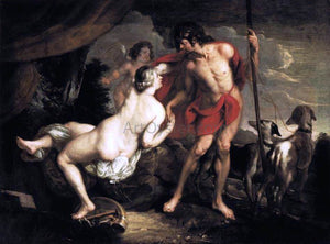  Theodor Van Thulden Venus and Adonis - Canvas Art Print