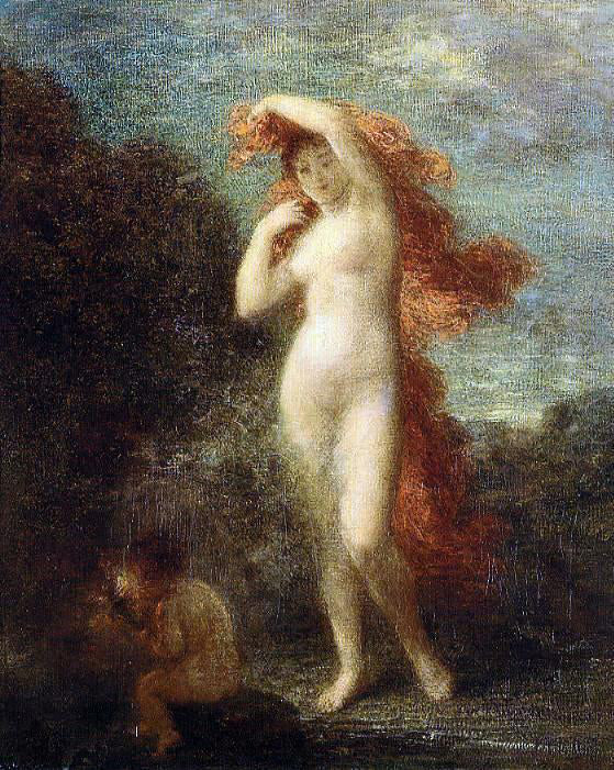  Henri Fantin-Latour Venus and Cupid - Canvas Art Print