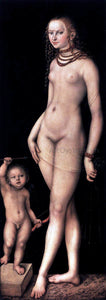  The Elder Lucas Cranach Venus and Cupid - Canvas Art Print