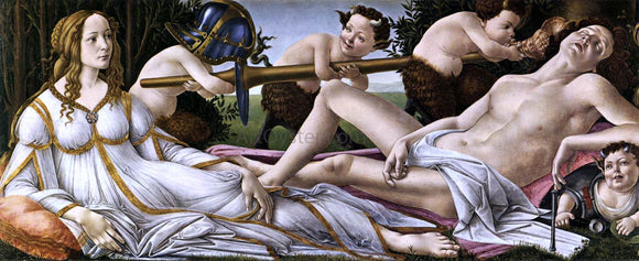  Sandro Botticelli Venus and Mars - Canvas Art Print